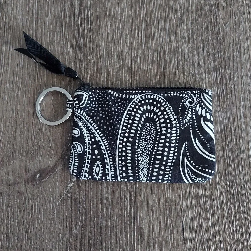 NEW Vera Bradley Zip ID Case STELLAR PAISLEY - Picture 2 of 3